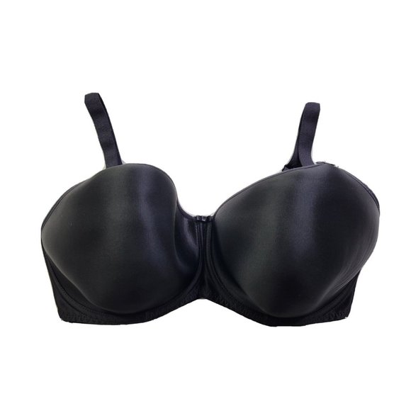 Fantasie Women's 34G* Full Coverage Bra Solid Black Underwire Lined Smooth - Picture 1 of 12